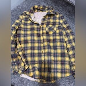 Boutique flannel top